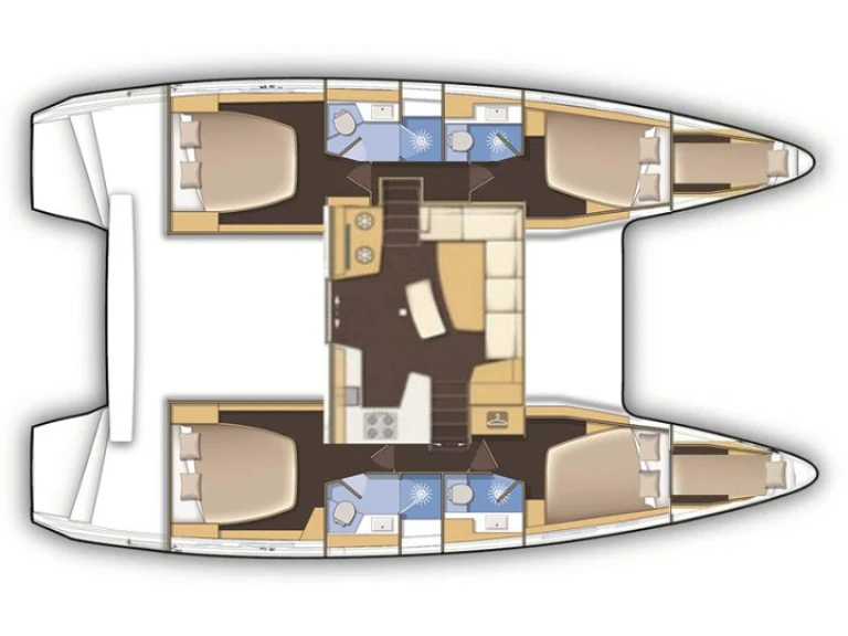 Location bateau Isla Cartí Tupile pas cher Lagoon 42
