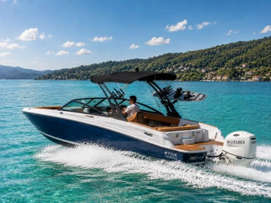 Location Bateau à moteur Four Winns avec permis