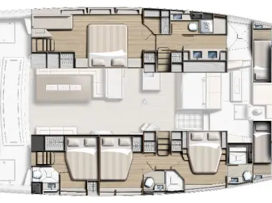Location Catamaran à Port Cogolin - 15 Bali 5.4