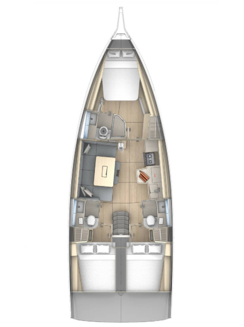 Location à Álimos - Dufour Dufour 41 sur SamBoat