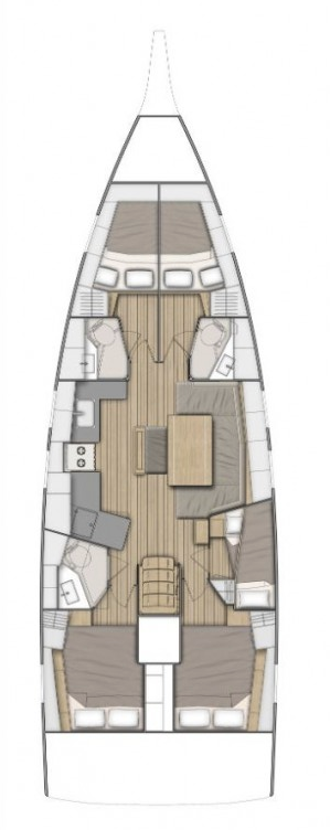 Location bateau Bénéteau Oceanis 46.1 à Biograd na Moru sur Samboat
