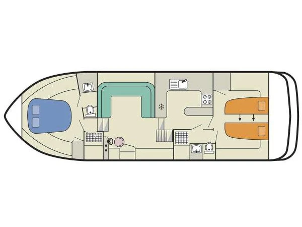 Location bateau Homps pas cher Royal Mystique B