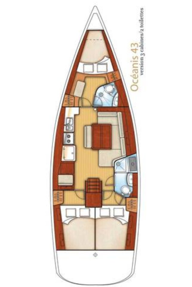 Louez un Bénéteau Oceanis 43 à Adaköy