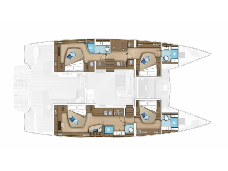 Louer Catamaran avec ou sans skipper Lagoon à Seget Donji