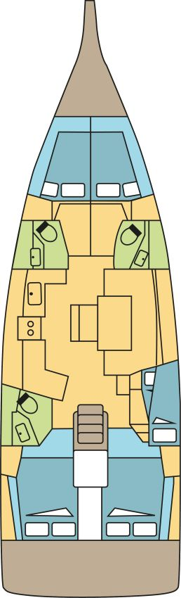 Location bateau Bénéteau Oceanis 46.1 à Lefkáda sur Samboat