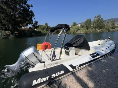 Bareboat Rental RIB Marsea with a boat licence