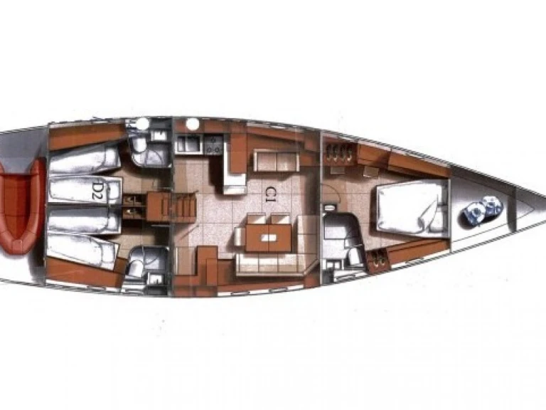Location Voilier à Cres - Hanse Hanse 531 E