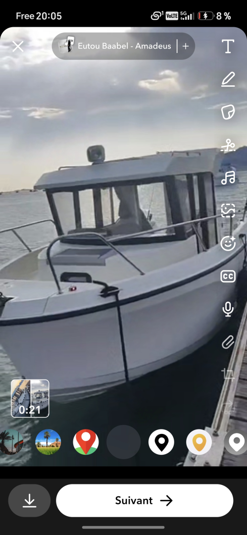 Location Bateau à moteur à Ajaccio - Quicksilver 705 pilothouse 