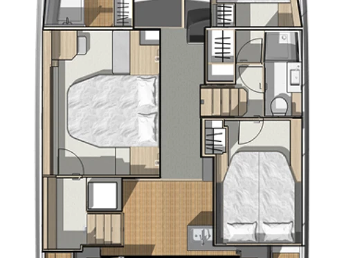 Location à Marsh Harbour - Fountaine Pajot Fountaine Pajot MY5 sur SamBoat