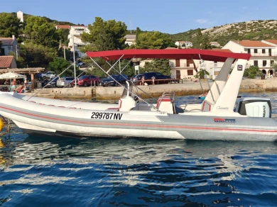 Valiant V 750 Cruiser charter bareboat or captained in  Novalja