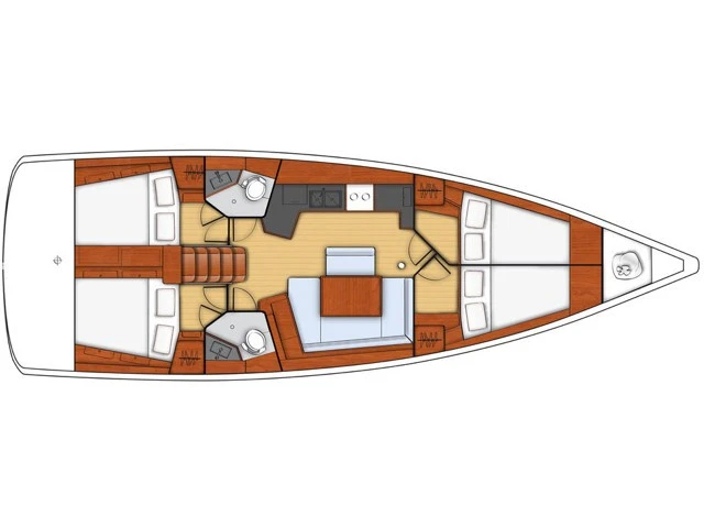 Bénéteau Oceanis 45 a louer à Capo d'Orlando