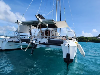 Fountaine Pajot Louisiane 37 a louer à Sainte-Anne