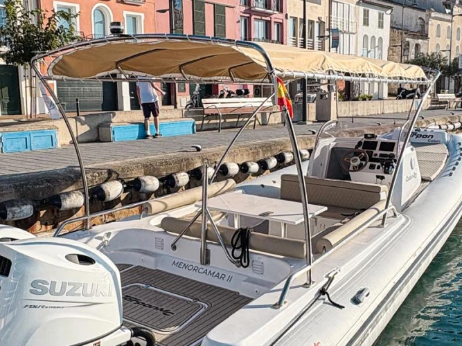Louer Semi-rigide avec ou sans skipper Tarpon à Port Mahon