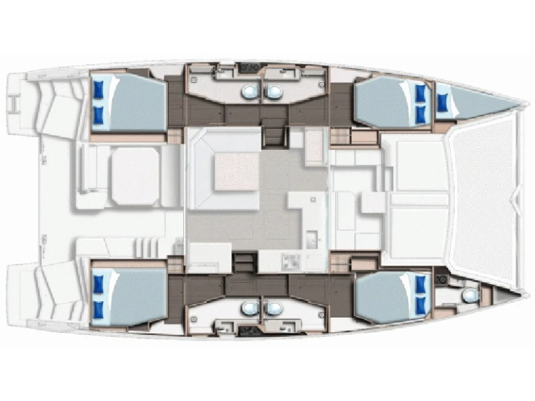 Location bateau Leopard Leopard 45 à Eden Island sur Samboat
