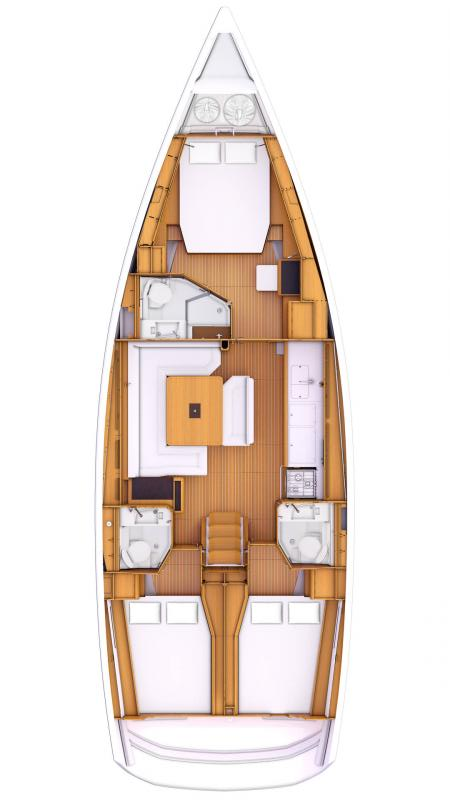 Louez un Jeanneau Sun Odyssey 479 - 3 cab. à Fethiye