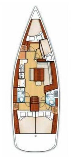 Location bateau Bénéteau Oceanis 43 Family - 4 cab. à Göcek sur Samboat