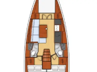 Bénéteau Oceanis 38.1 a louer à Split