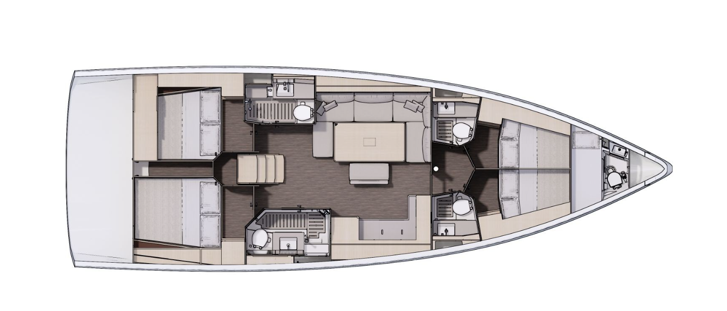 Location à Lefkáda - Dufour Dufour 470 sur SamBoat