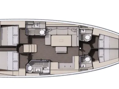 Location à Lefkáda - Dufour Dufour 470 sur SamBoat