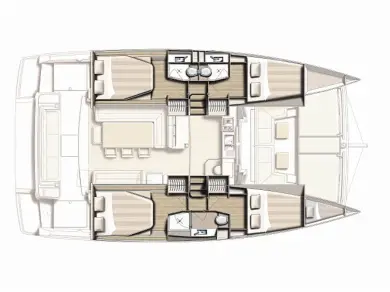 Location Catamaran à Biograd na Moru - Bali Bali 4.1