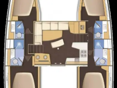 Location bateau Gouviá pas cher Lagoon 42