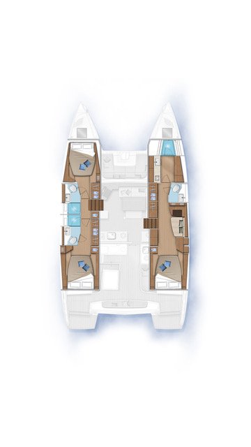 Location Catamaran Lagoon avec permis