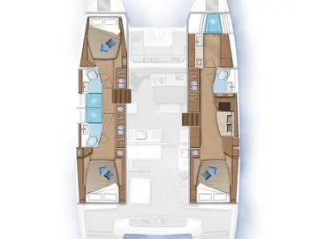 Location Catamaran Lagoon avec permis