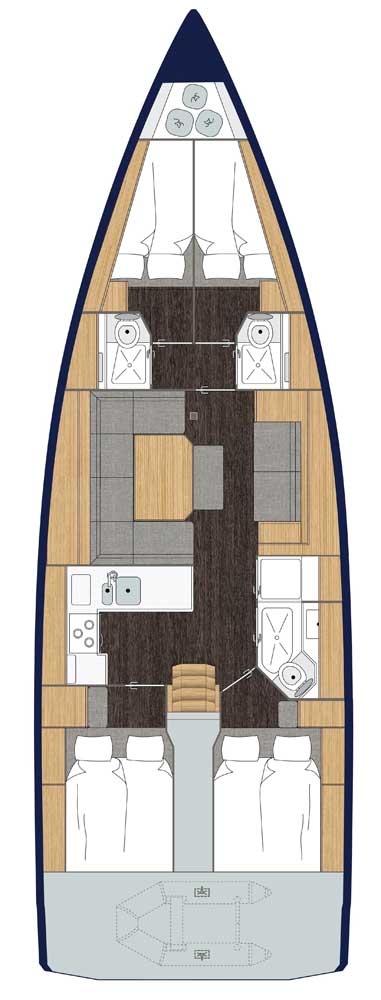 Location à Gouviá - Bavaria Bavaria C45 sur SamBoat