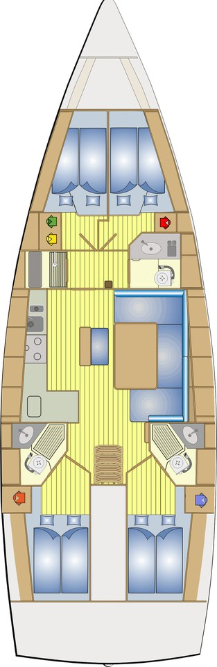Location bateau Álimos pas cher Cruiser 46