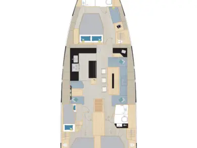 Location Voilier à Kaštela - Hanse Hanse 590