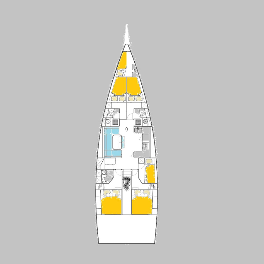 Location bateau More Boats More 55 à Kaštela sur Samboat