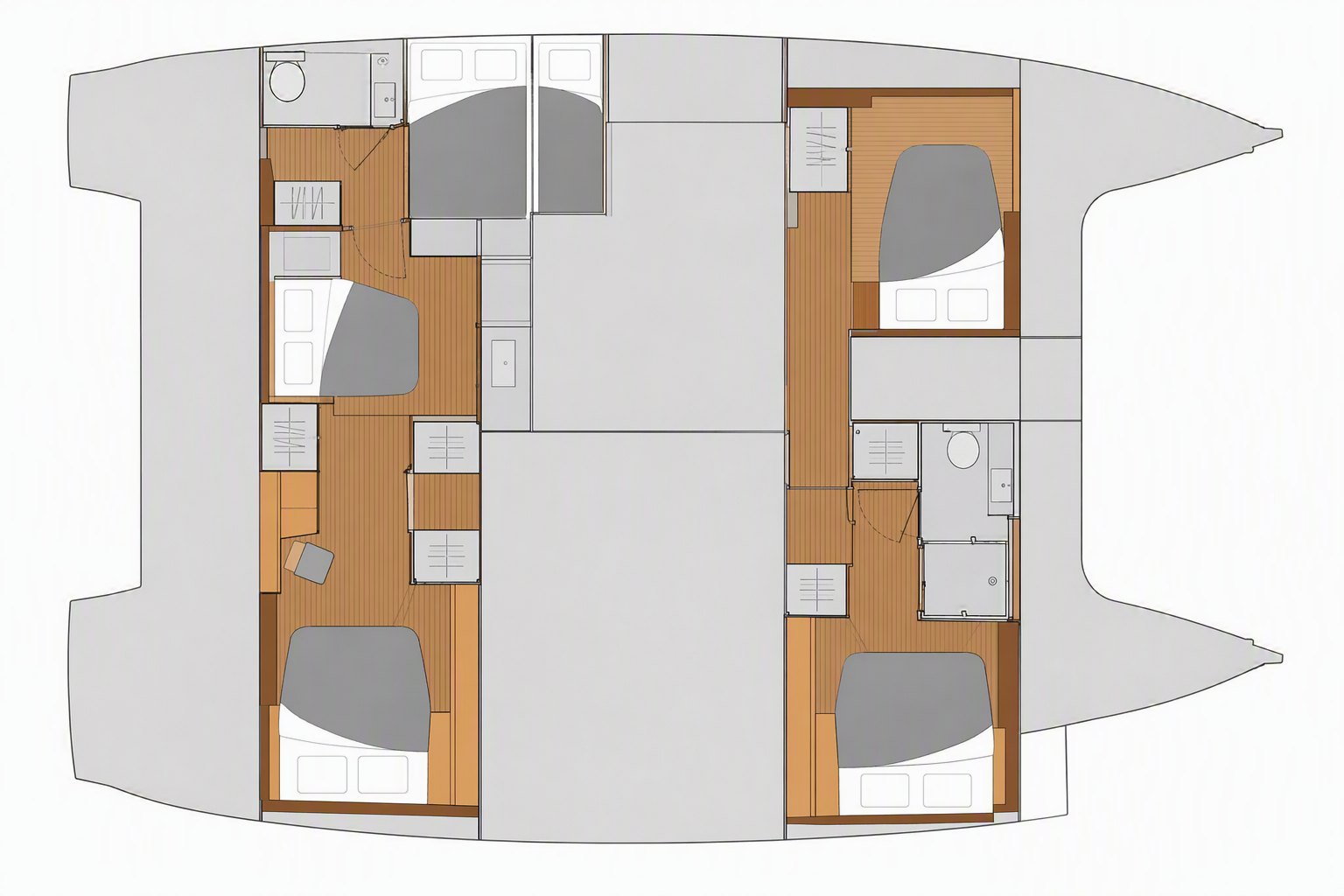 Location Catamaran à Road Town - Fountaine Pajot Tanna 47