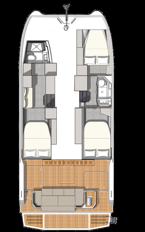 Location Bateau à moteur à La Rochelle - Fountaine Pajot Fountaine Pajot MY4.S