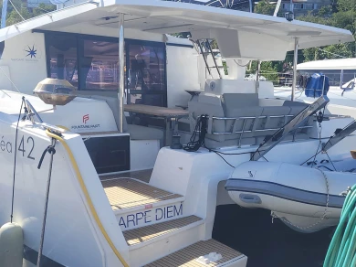Alquiler Catamarán Fountaine Pajot con o sin  título de navegación