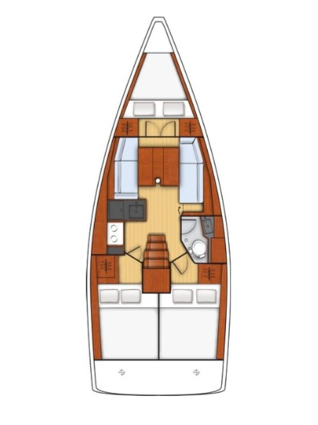 Location bateau Bénéteau Oceanis 35.1 à Biograd na Moru sur Samboat