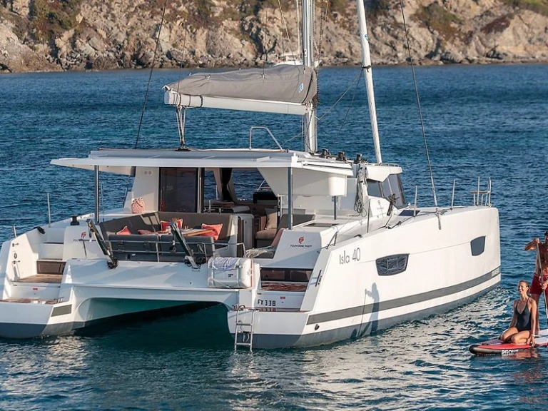 Location Catamaran Fountaine Pajot avec permis