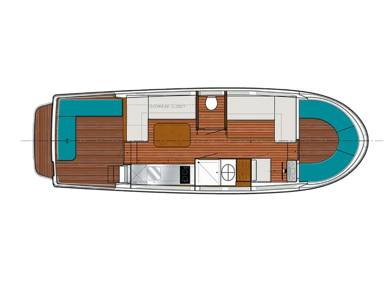Location bateau Glénac pas cher Pénichette 950E