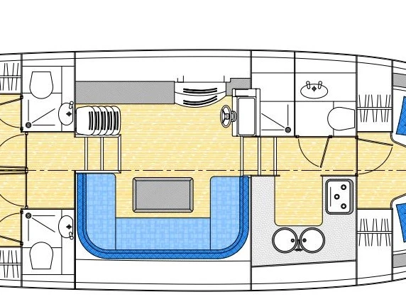 Location Bateau à moteur à Nieuw-Loosdrecht - Pénichette Europa E.500