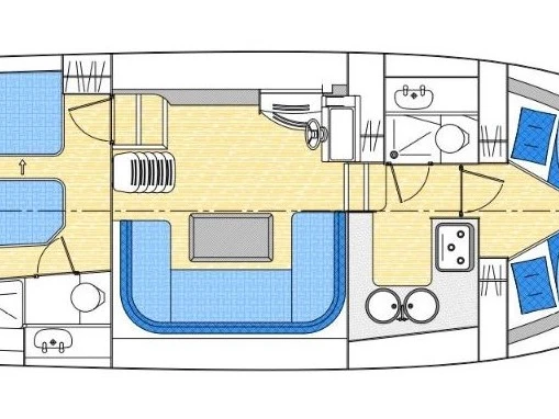 Location Bateau à moteur à Nieuw-Loosdrecht - Pénichette Europa E.300