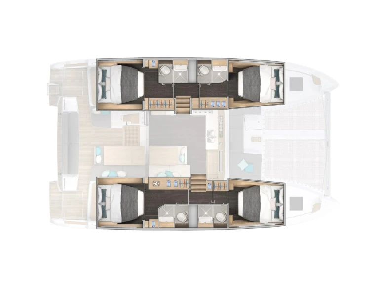 Location Catamaran Lagoon avec permis