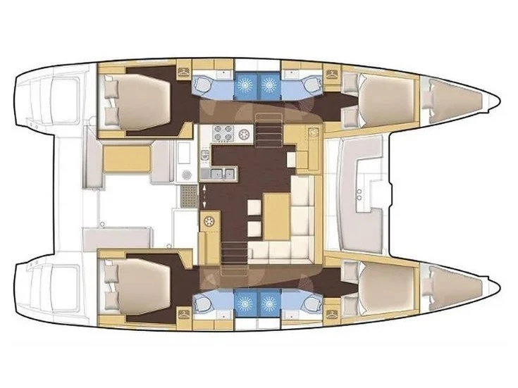 Location Catamaran Lagoon avec permis