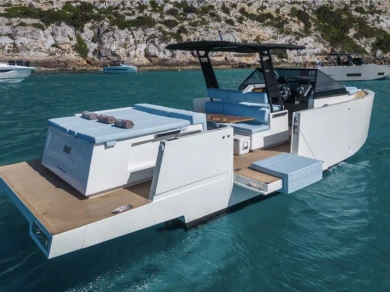 De Antonio D34 charter bareboat or skippered in  Ibiza (Ville)