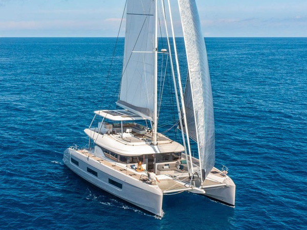 Lagoon 60 eco solar catamaran charter in Le Marin, Caribbean