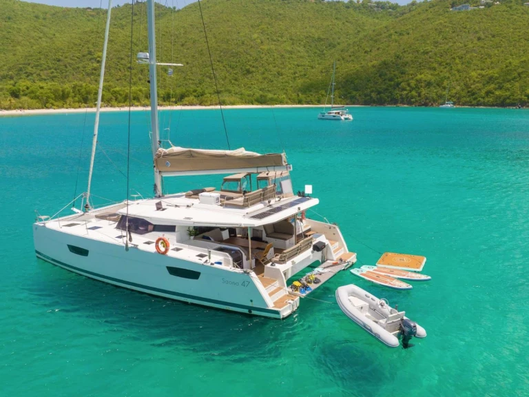 Location bateau Fountaine Pajot LUNA BLISS à Frenchman's Cay sur Samboat