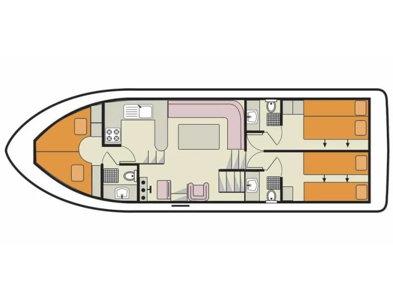 Louer Bateau à moteur avec ou sans skipper Le Boat à Migennes