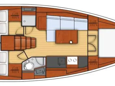 Location bateau Bénéteau Oceanis 38.1 à Biograd na Moru sur Samboat