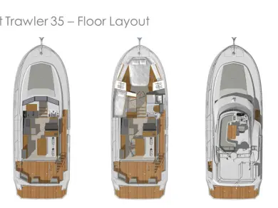 Location bateau Bénéteau Swift Trawler 35 à Biograd na Moru sur Samboat