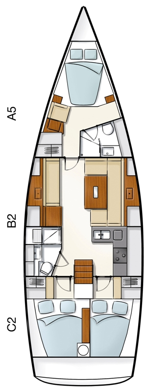 Louez un Hanse Hanse 430 à Kos