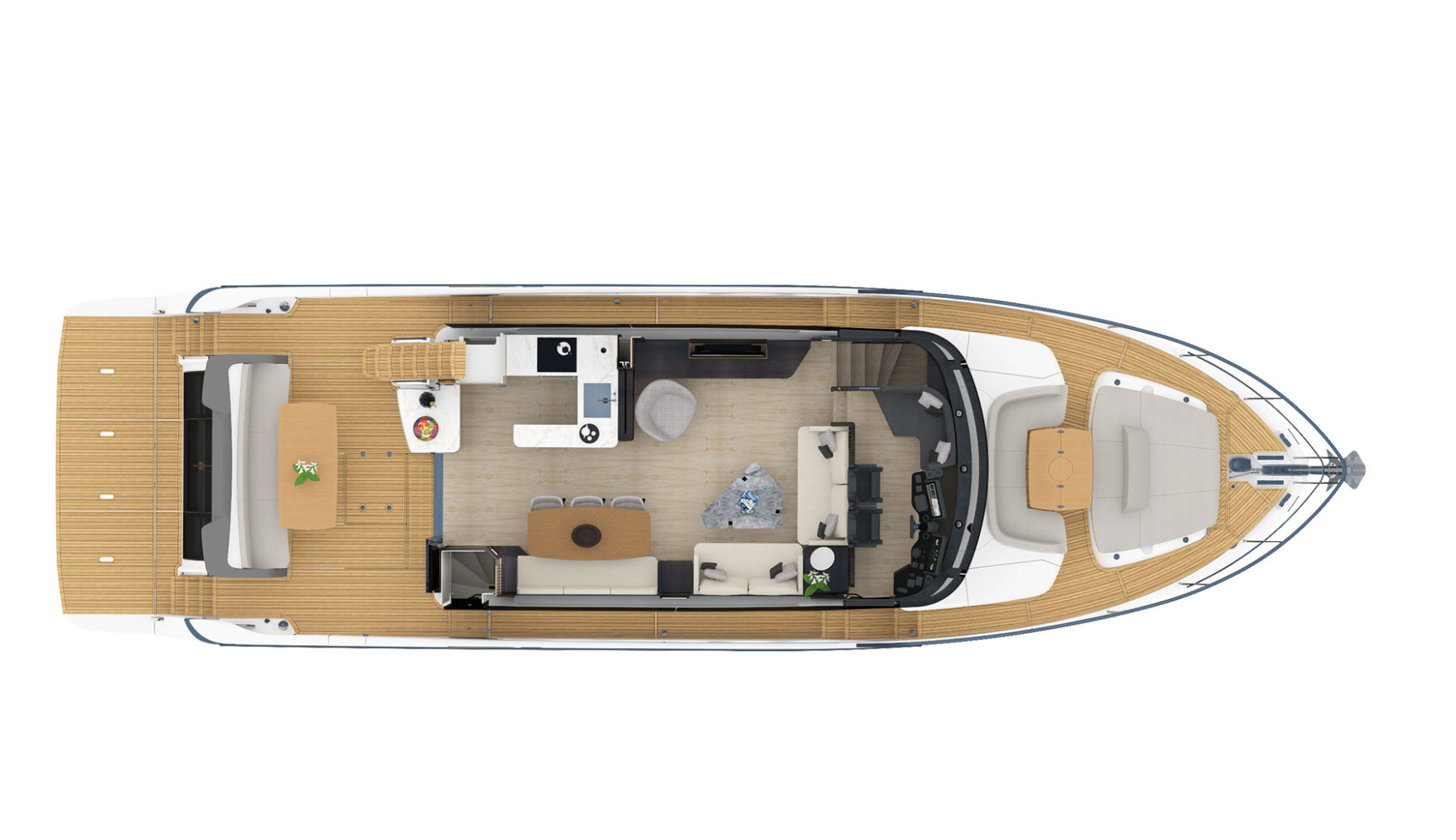 Location Yacht à Sukošan - Absolute Yachts Navetta 64