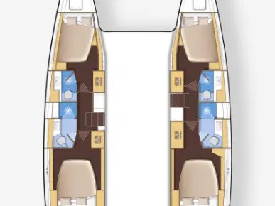Location bateau Lagoon Lagoon 42 à Göcek sur Samboat
